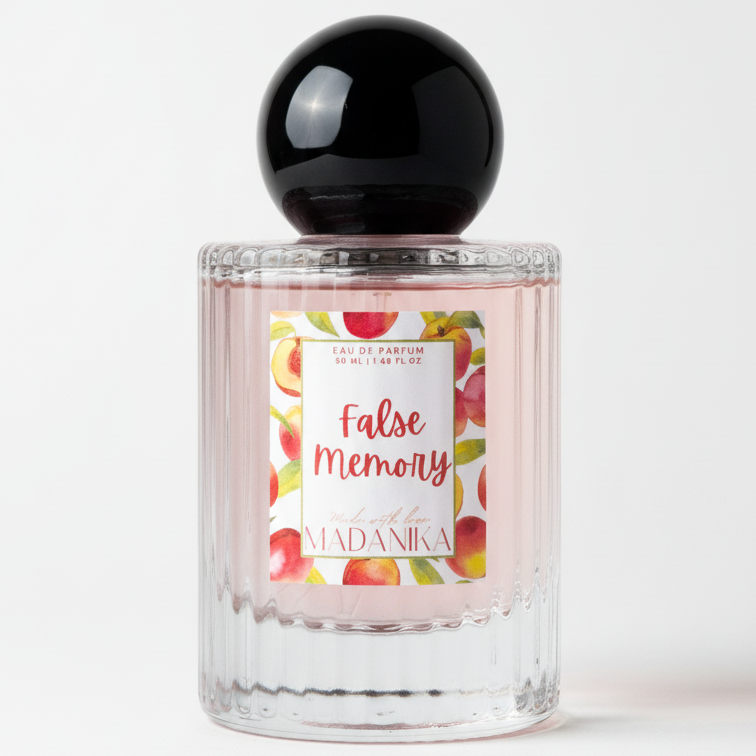 False Memory — A moment you don’t remember living | Dark plum, rose & smoky oud