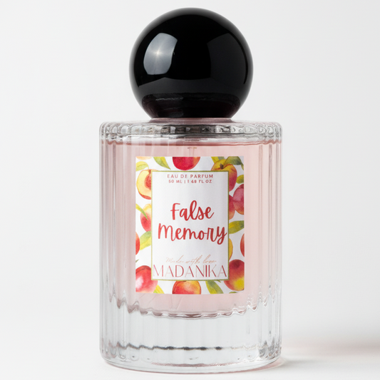 False Memory — A moment you don’t remember living | Dark plum, rose & smoky oud