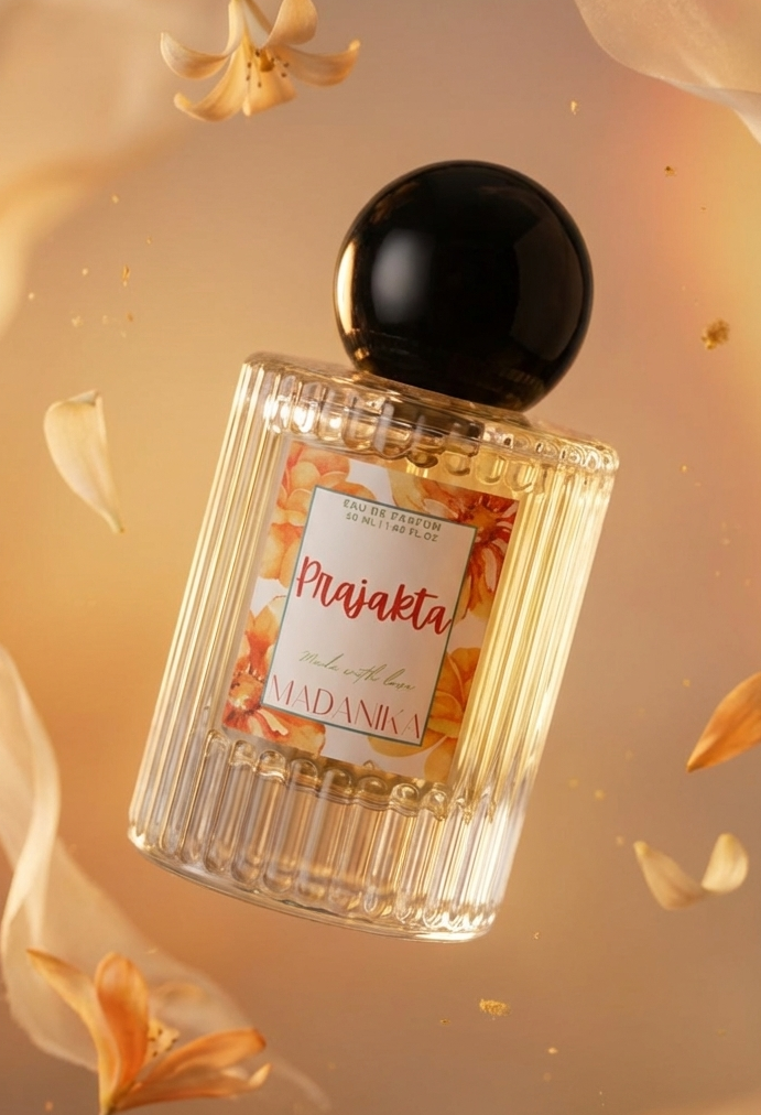 Prajakta — A quiet bloom at first light | Soft citrus, florals & airy musk