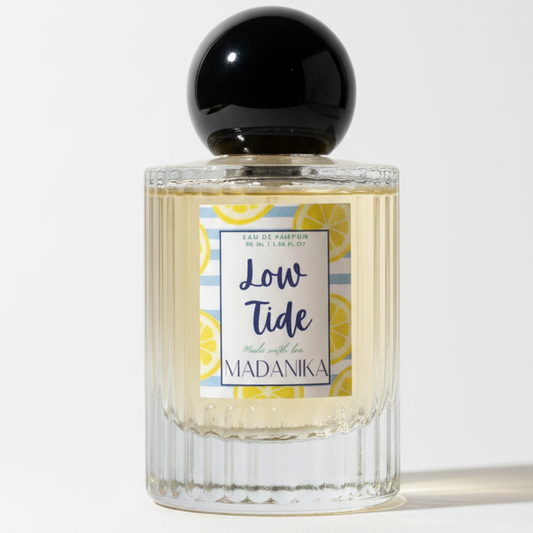 Low Tide — Calm, effortless, just like the sea after | Fresh citrus, lavender & warm woods