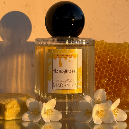 Honeymoon — Not a trip, but a feeling that lingers | Honey, saffron & warm amber